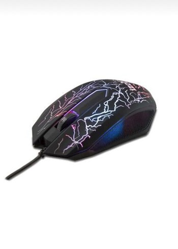 Renkli LED Işıklı Kablolu Bilgisayar Mouse - Görsel 2