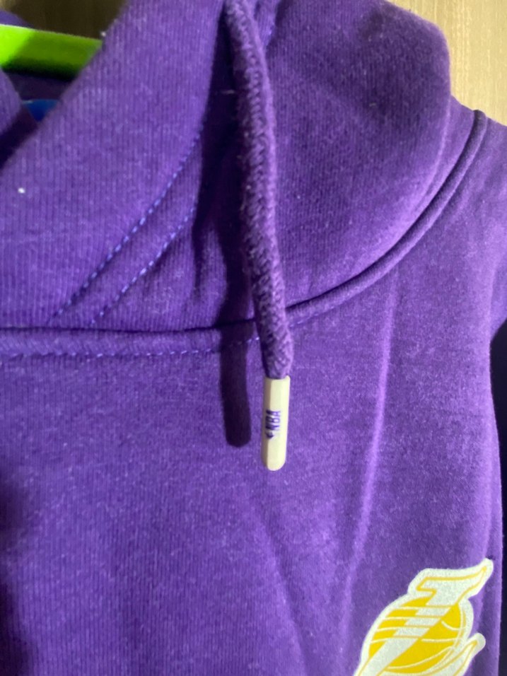 American Vintage NBA LA LAKERS Oversize Hoodie - Görsel 5