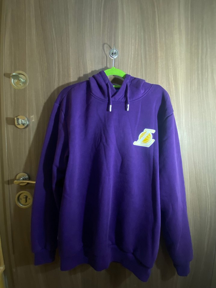 American Vintage NBA LA LAKERS Oversize Hoodie - Görsel 4