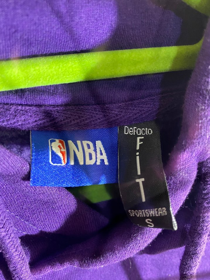 American Vintage NBA LA LAKERS Oversize Hoodie - Görsel 3