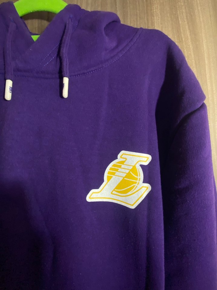 American Vintage NBA LA LAKERS Oversize Hoodie - Görsel 2