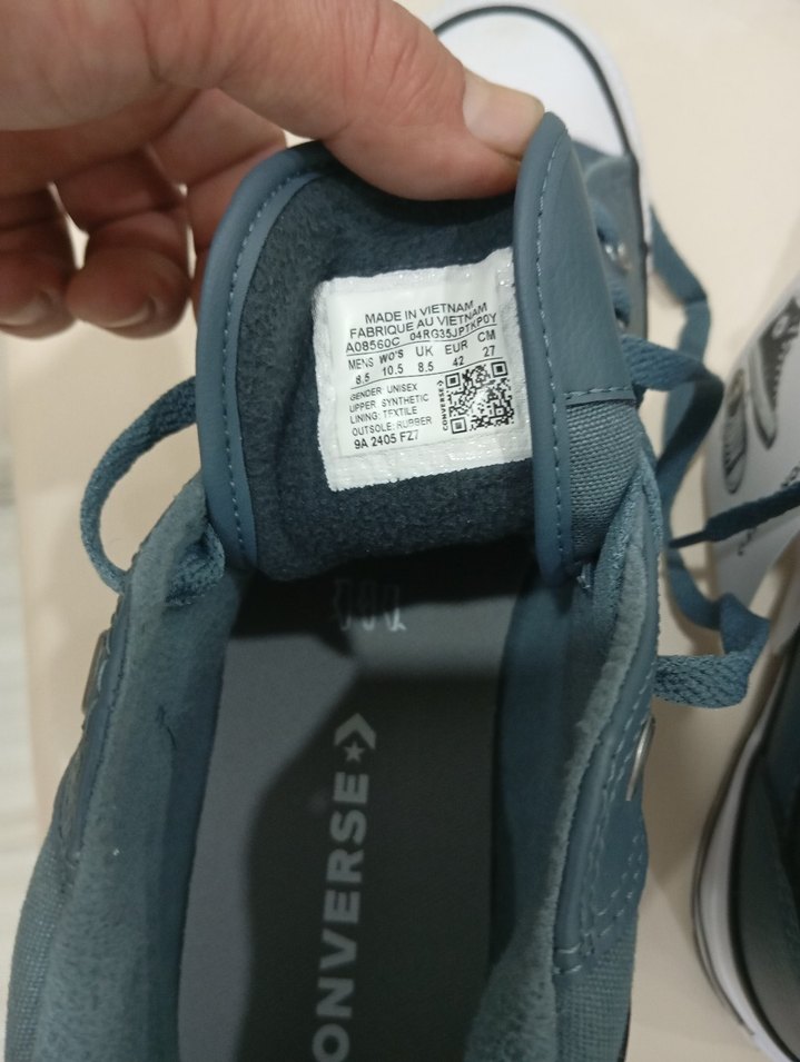 Orjinal Converse erkek Ayakkabı chuck Taylor - Görsel 5