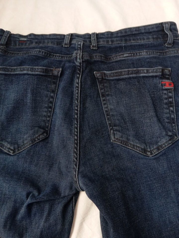 diesel Koyu Mavi Denim Jean — görsel 2/3