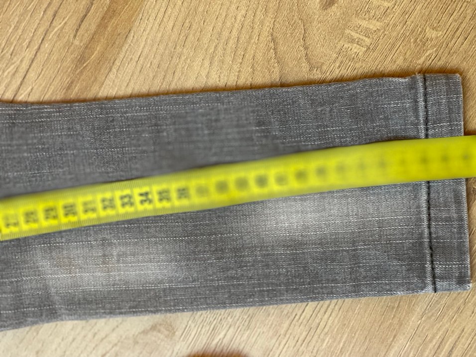 Kız Çocuk Gri Slim Fit Denim Pantolon#kız çocuk kot pantolon - Görsel 4