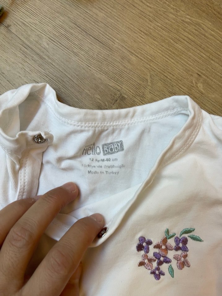 Bebek Kız Yeşil Kısa Kollu Tulum#romper#Bebek sıvgın elbise - Görsel 5