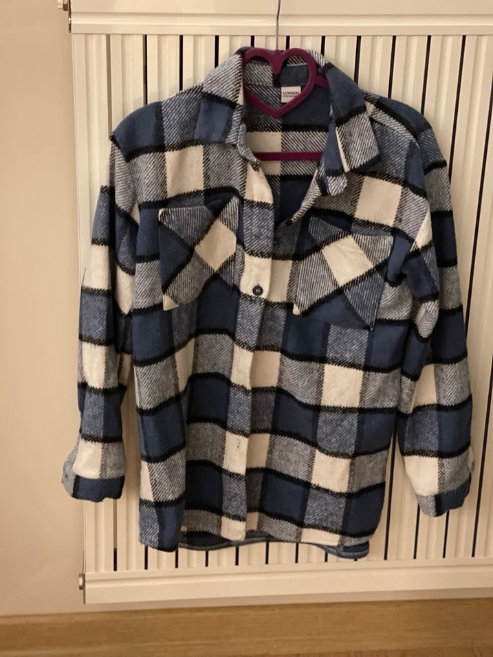 Ekose Uzun Kollu Kadın Gömlek#kız çocuk oduncu gömleği - Görsel 2