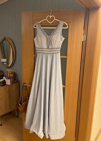 Uzun Abiye Elbise#Askılı abiye#gece elbisesi#mezuniyet elbisesi - Görsel 2