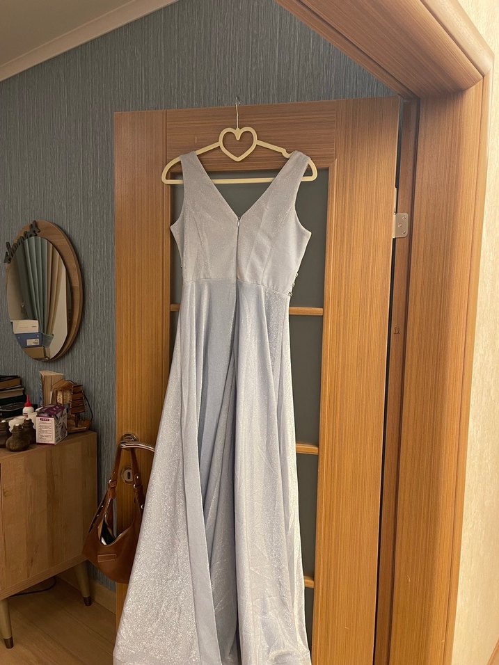 Uzun Abiye Elbise#Askılı abiye#gece elbisesi#mezuniyet elbisesi - Görsel 3