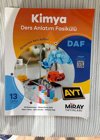 Kimya AYT Ders Anlatım Fasikülü - Miray Yayınları