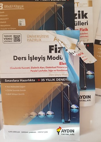  Beden AYT AYDIN Fizik Ders İşleyiş Modülleri Seti