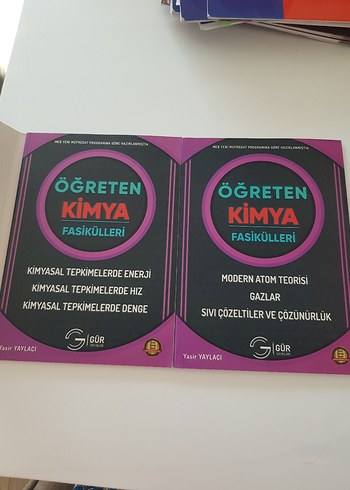  11. Sınıf Öğreten Kimya Fasikülleri GÜR YAYINLARI Soru Bankası