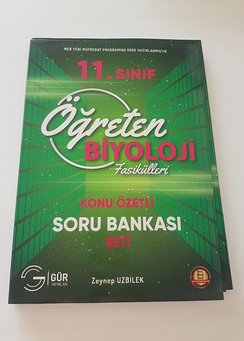 11. Sınıf Öğreten Biyoloji Fasikülleri Soru Bankası