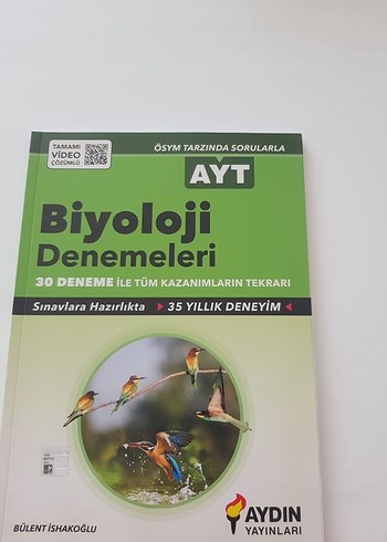 AYT Biyoloji Denemeleri - Aydın Yayınları
