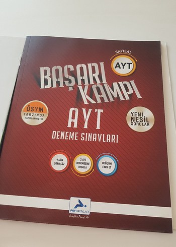  Beden AYT Sayısal Başarı Kampı Deneme Kitabı