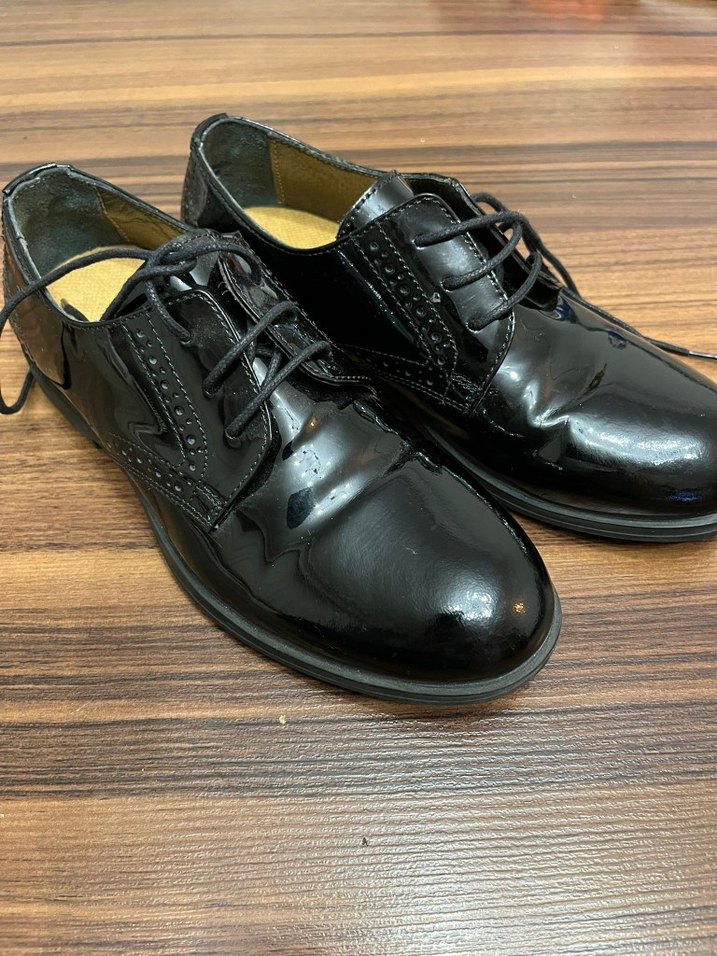 Erkek Siyah Rugan ayakkabı çocuk - Görsel 2