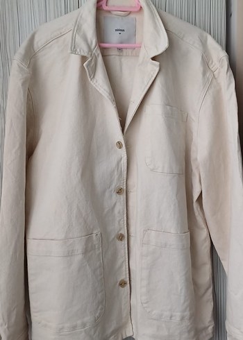 xxl Beden oversize krem kot ceket