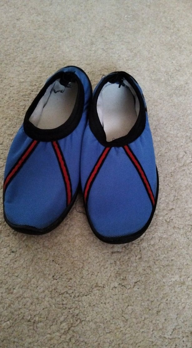 Mavi Erkek Çocuk Sıcak Terlikler - Görsel 3