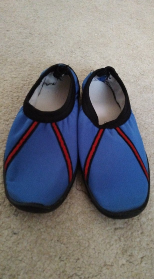 Mavi Erkek Çocuk Sıcak Terlikler - Görsel 2