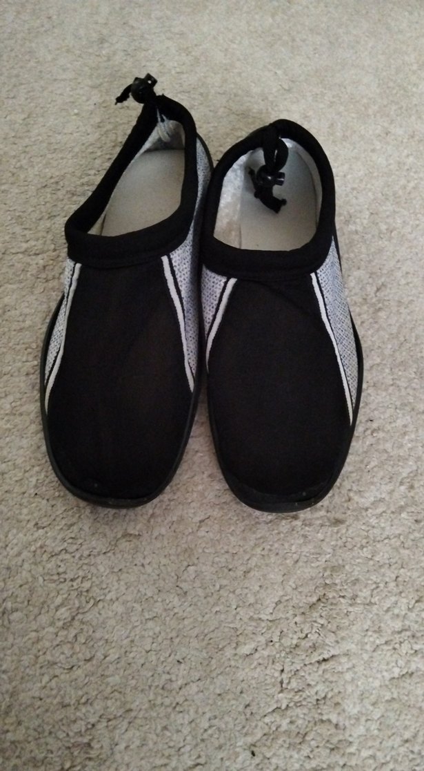 Erkek Beyaz Gri Kaydırmaz Su Ayakkabısı - Görsel 2