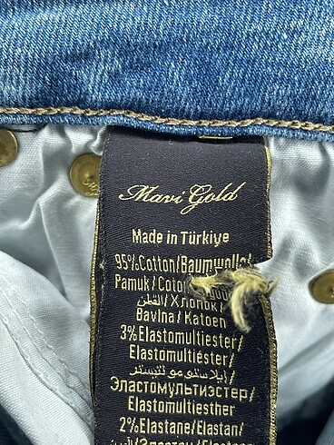 34 Beden mavi Renk Mavi Jeans Jean / Kot %70 İndirimli.