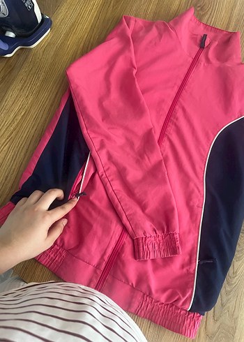 LC Waikiki Pembe Fermuarlı Spor Ceket