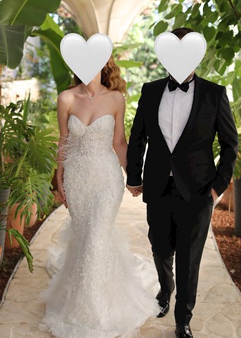 Nova Sposa Balık Gelinlik+Duvak - Görsel 8