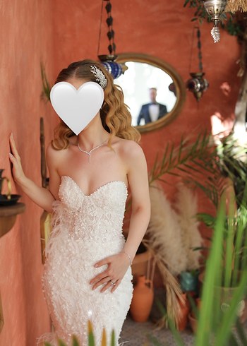 Nova Sposa Balık Gelinlik+Duvak - Görsel 4