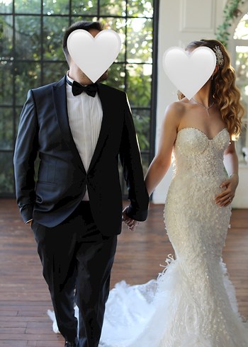 Nova Sposa Balık Gelinlik+Duvak - Görsel 6