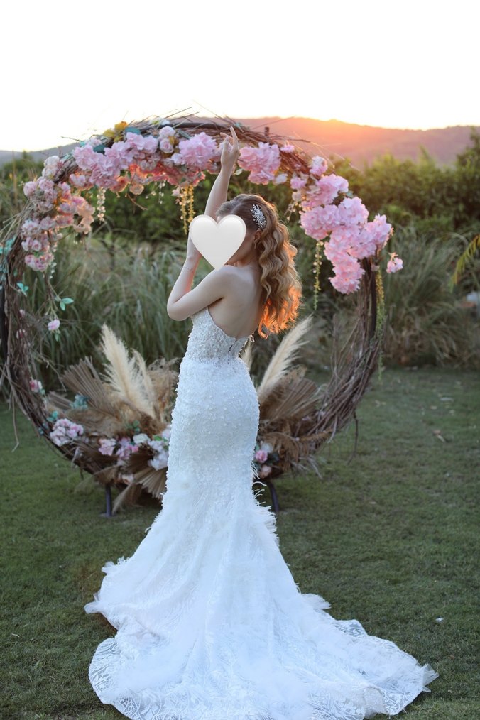 Nova Sposa Balık Gelinlik+Duvak - Görsel 3