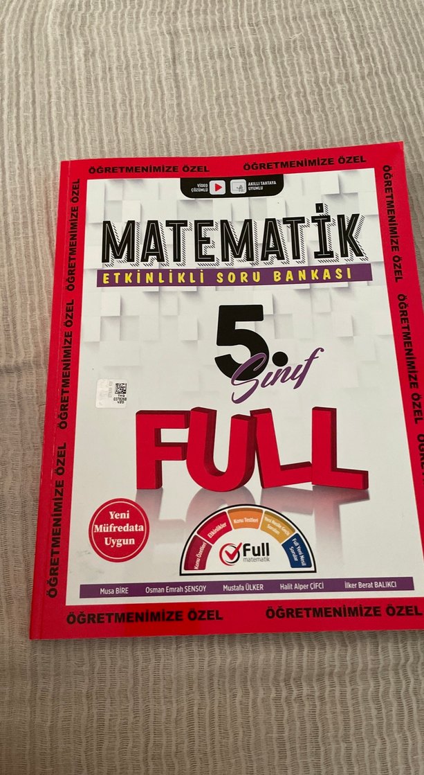 İki adet beşinci sınıf test kitabı çok az sayfaları çözüldü - Görsel 4