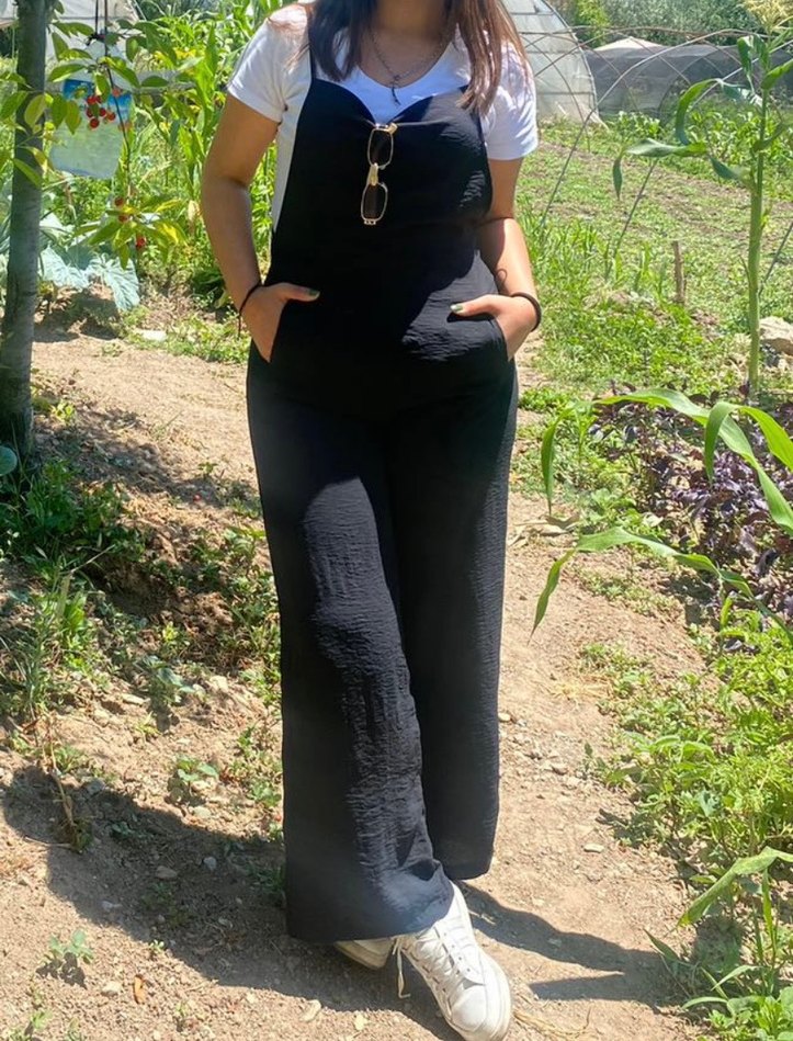 Siyah Kolsuz Uzun Tulum - Görsel 3