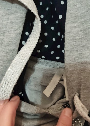 LC Waikiki Gri Kapüşonlu Sweatshirt