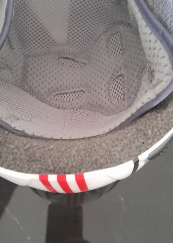 Beyaz Baskılı çocuk Kaskı - Görsel 9