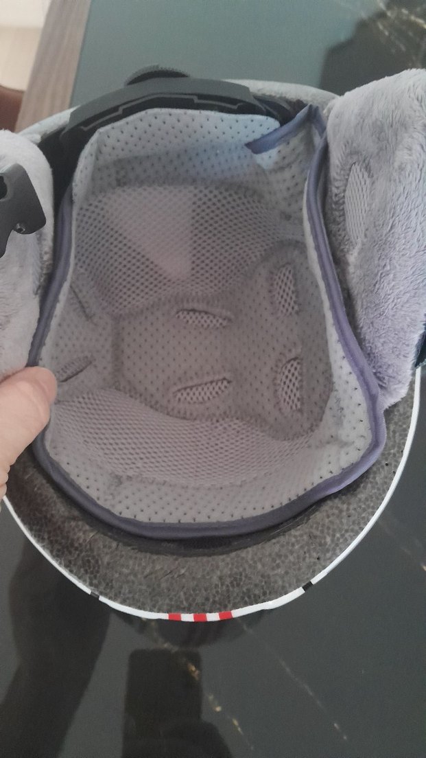 Beyaz Baskılı çocuk Kaskı - Görsel 5