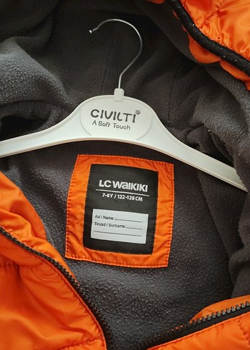 Turuncu Fermuarlı Erkek Çocuk Mont - Görsel 4