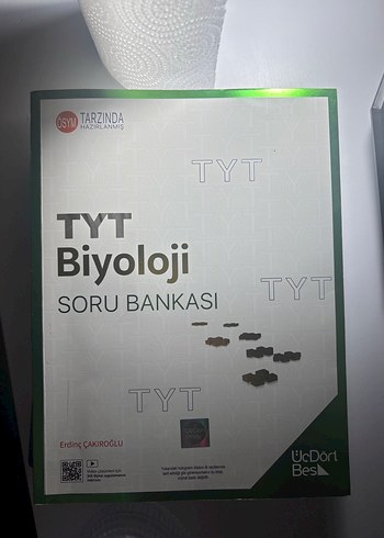 TYT Biyoloji Soru Bankası ÜçDörtBeş