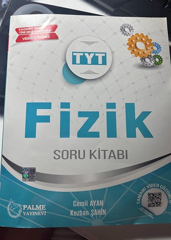 TYT Fizik Soru Kitabı Palme Yayınevi
