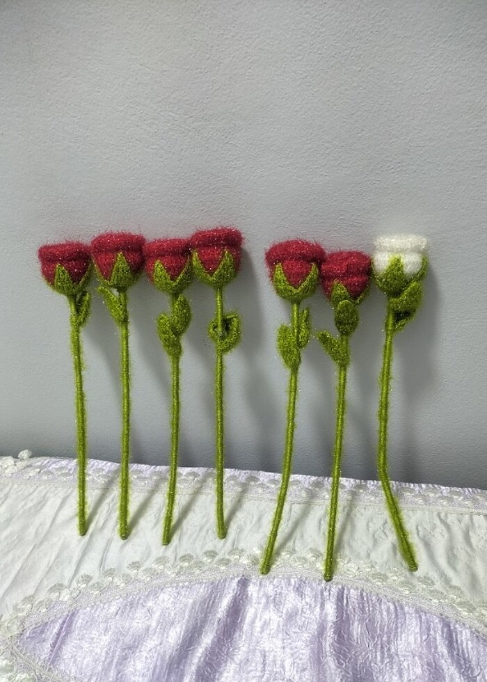 El işlemesi güller - Görsel 4