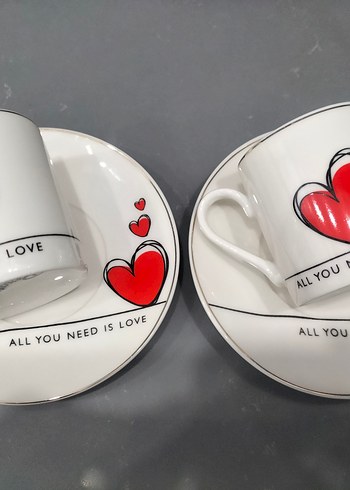 2li kahve fincanı takım - Görsel 2