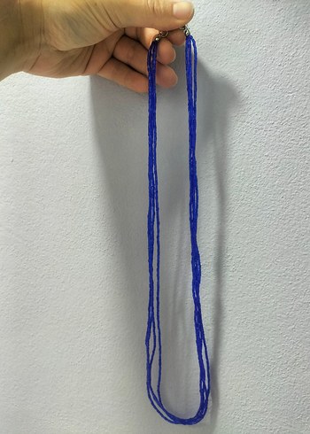 Diğer Elastik Mavi Bohem Kolye