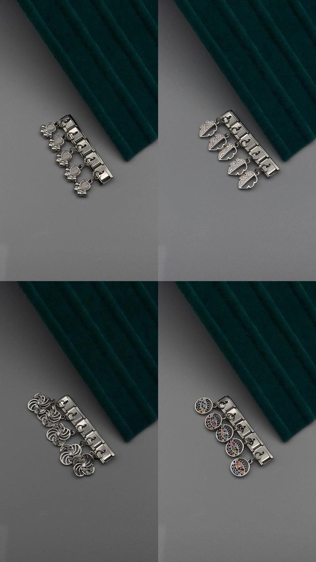 Erkek Altın Renkli Küpeler - 4 Model - Görsel 4