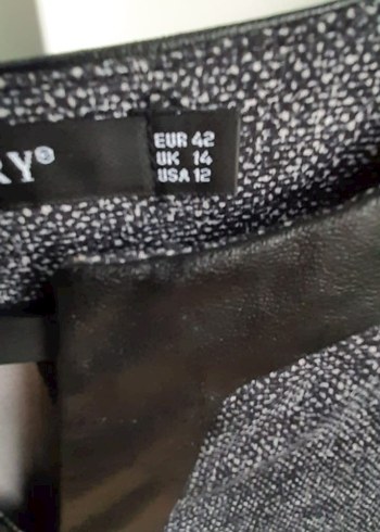 Henry Marka Gri V Yakalı Midi Rahat Kesim Elbise - Görsel 10