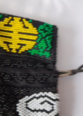 Boncuk İşlemeli Bohem Kadın Çanta - Görsel 4