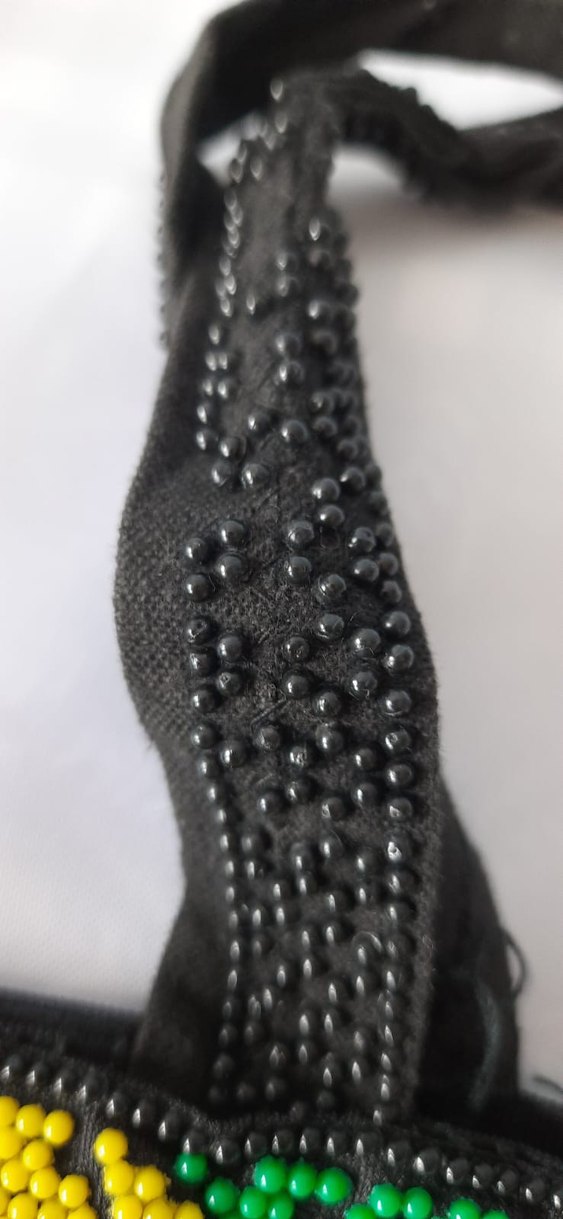 Boncuk İşlemeli Bohem Kadın Çanta - Görsel 5