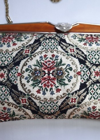 Goblen Omuz Çantası - Görsel 6