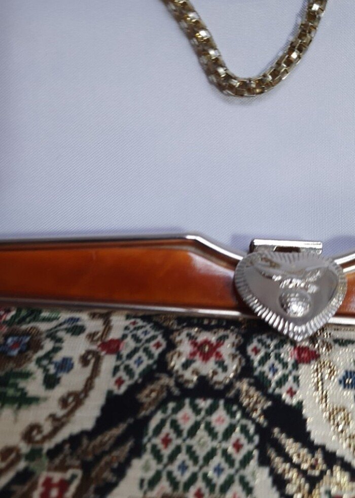 Goblen Omuz Çantası - Görsel 4