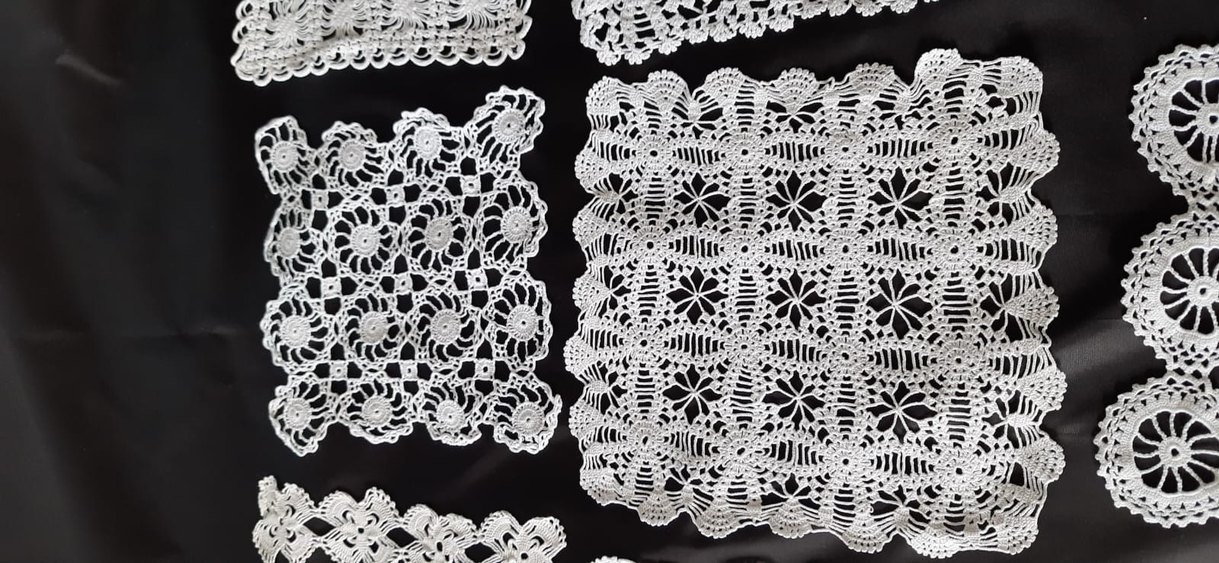 Vintage El Yapımı Dantel Örtüler 10 Adet - Görsel 4
