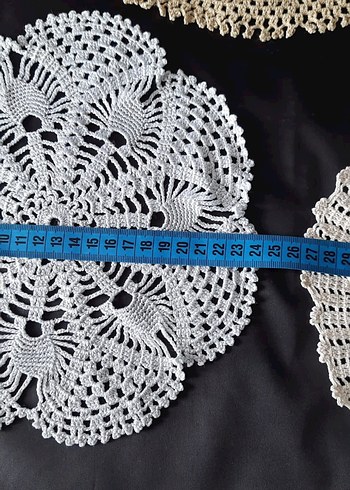 Dantel Yuvarlak 5 Adet - Görsel 7