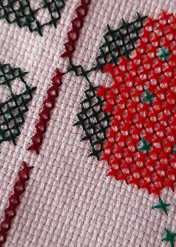 Etamin Vintage Örtü - Görsel 3