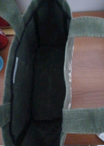 Yeşil Baskılı Kadın Omuz Çantası - Görsel 3